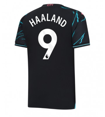 Manchester City Erling Haaland #9 Tredje trøje 2023-24 Kort ærmer